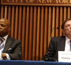 Ex-Commissioner Donlon sues, alleging Adams ran N.Y.P.D. as a criminal enterprise