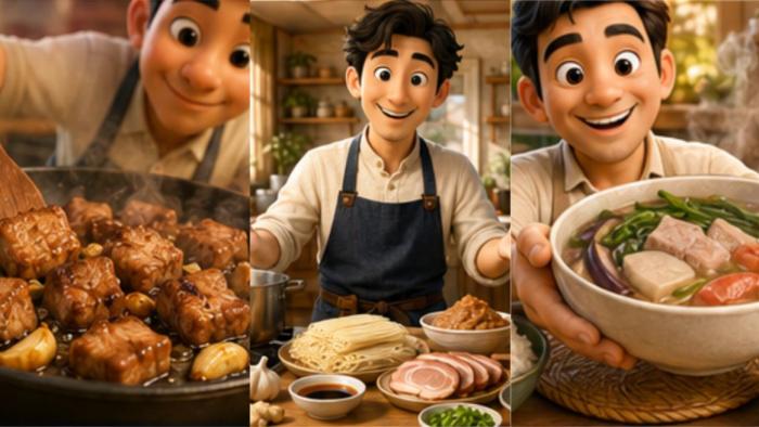 How I Turned AI Cooking Storyboards Into Cinematic Animated Videos (Without Filming!)