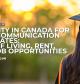 Best City in Canada for Mass Communication Graduates: Cost of Living, Rent, and Job Opportunities