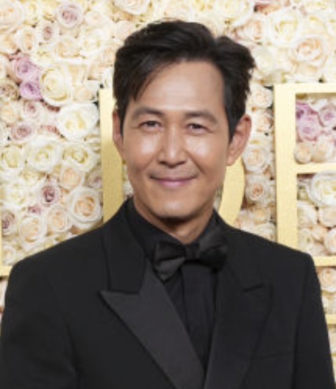 Lee Jung-jae at the 2025 Golden Globes
