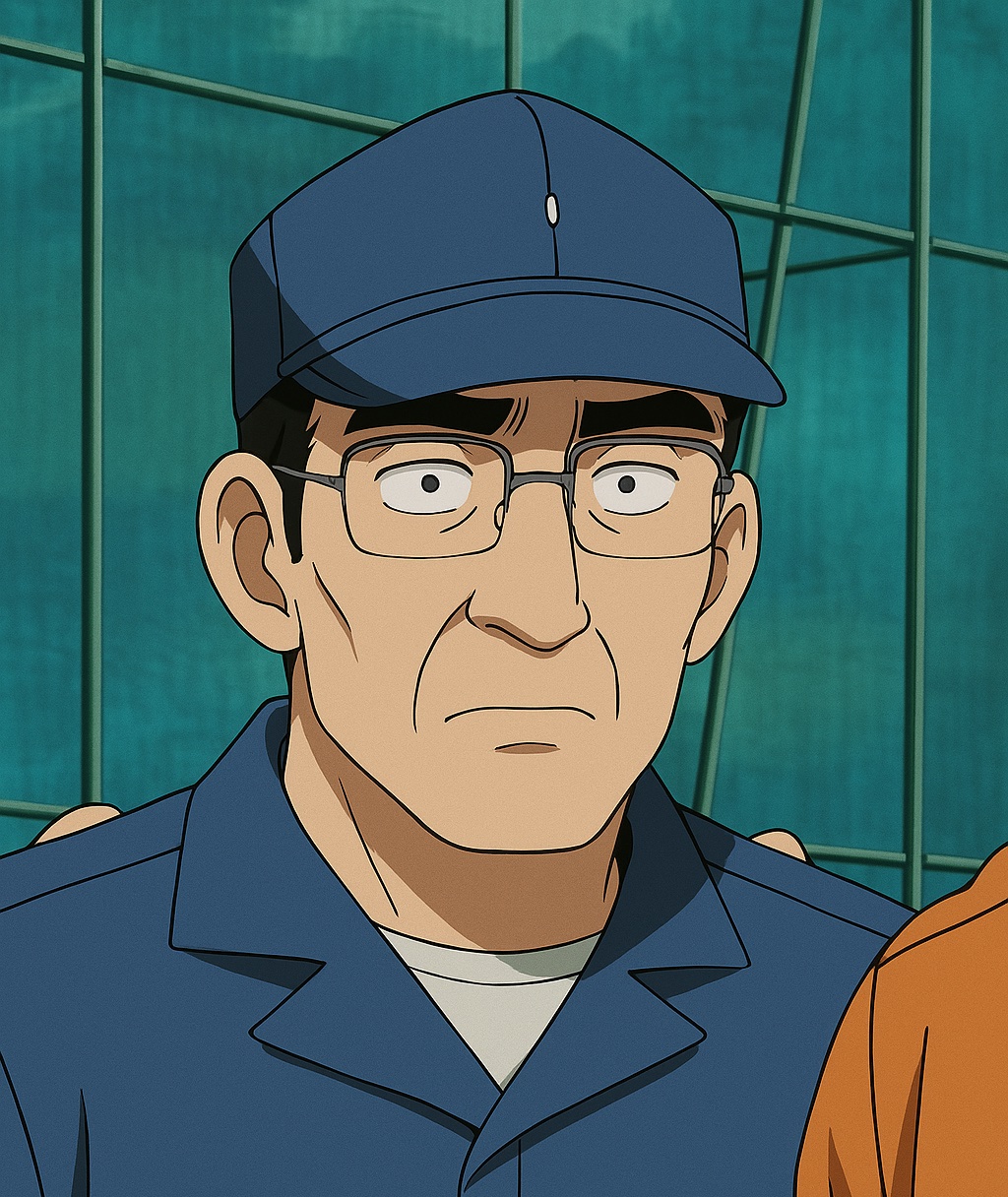 Hideyuki Nakayama as Policeman (Episode 51 of Detective Conan)