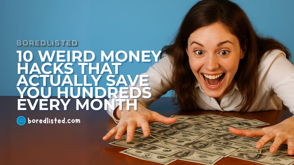 10 Weird Money Hacks That Actually Save You Hundreds Every Month