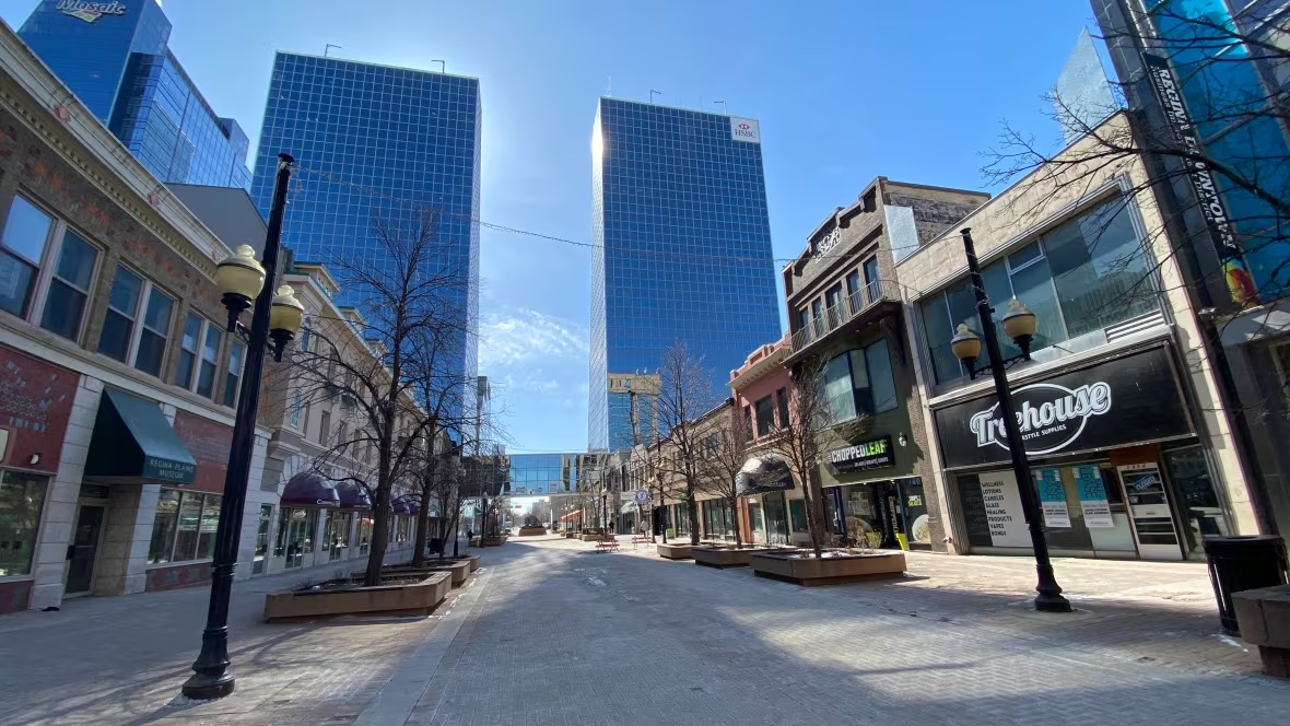 Downtown Regina, Saskatchewan, Canada