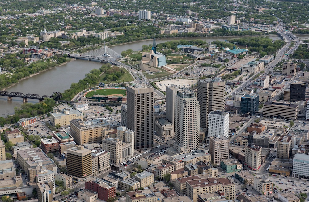 Downtown Winnipeg, Manitoba, Canada