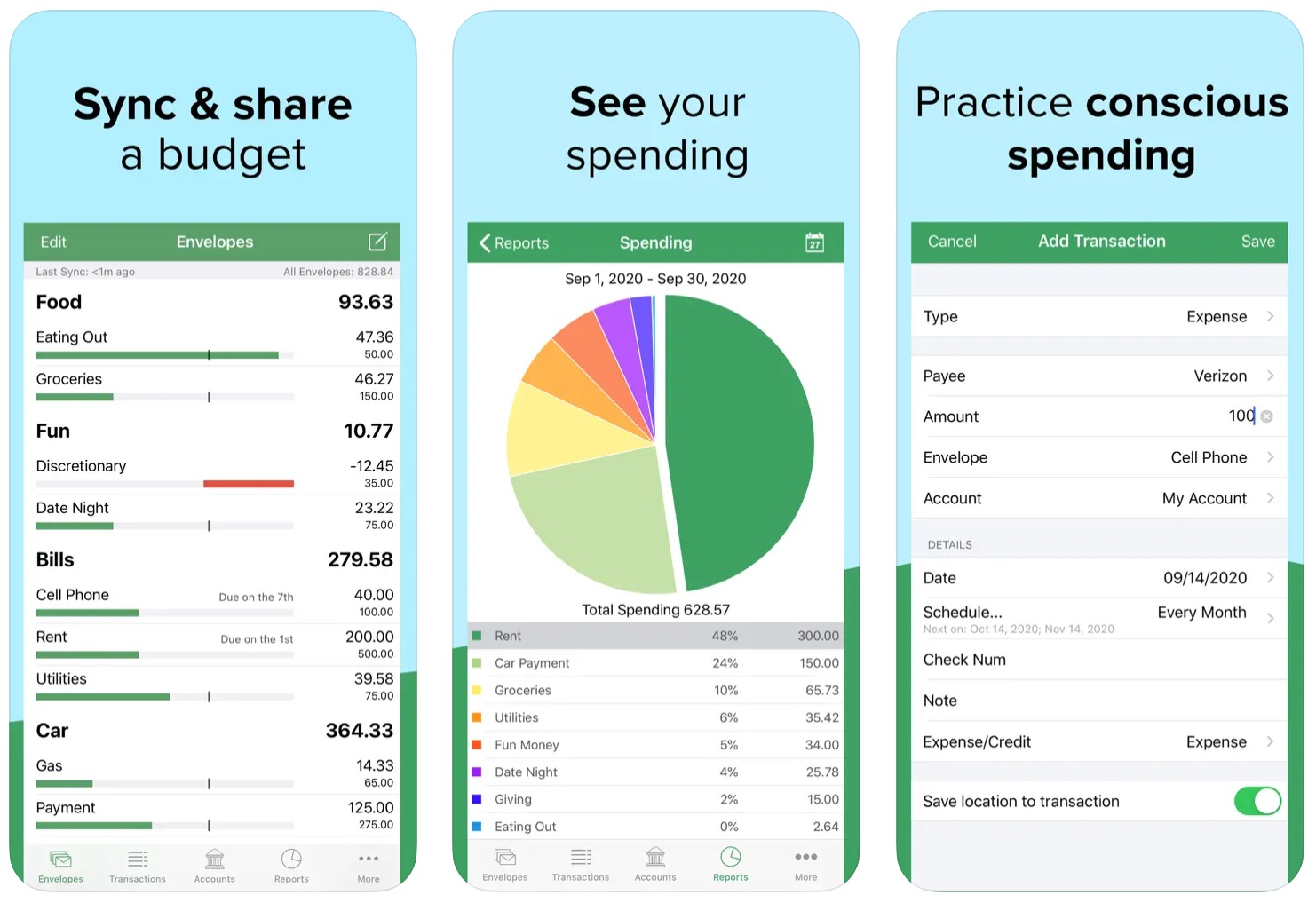 GoodBudget - Personal Finance App
