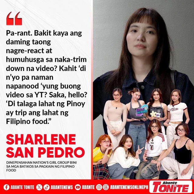 Sharlene San Pedro defends BINI