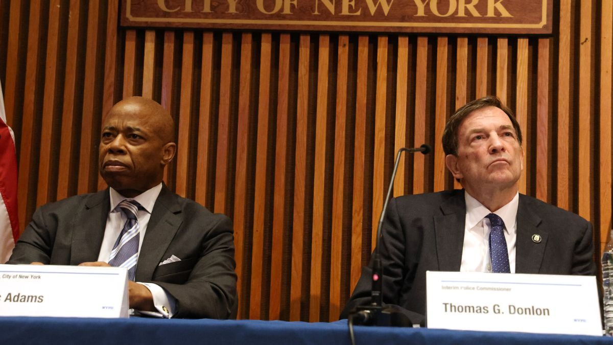 Ex-Commissioner Donlon sues, alleging Adams ran N.Y.P.D. as a criminal enterprise