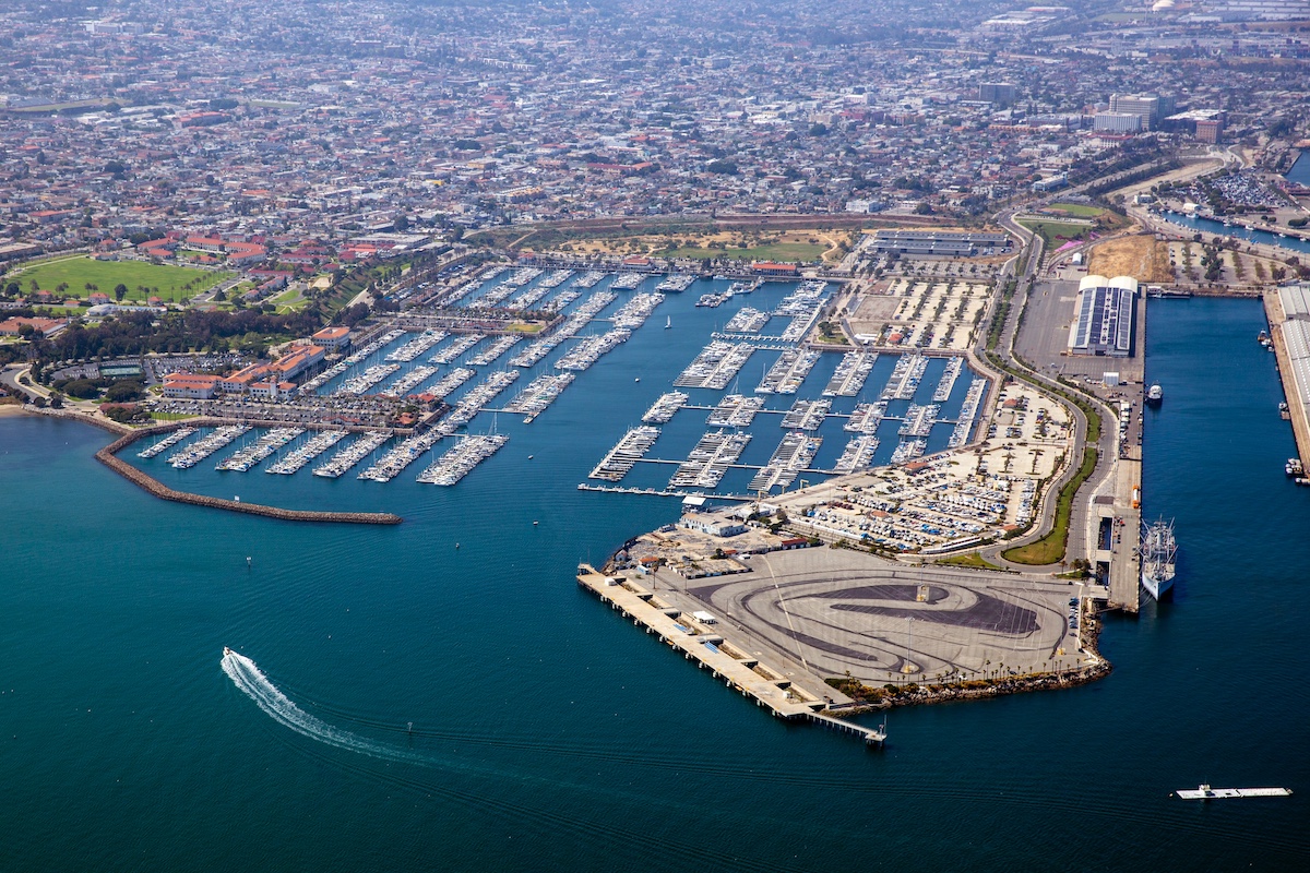 Port of Los Angeles in Los Angeles, California