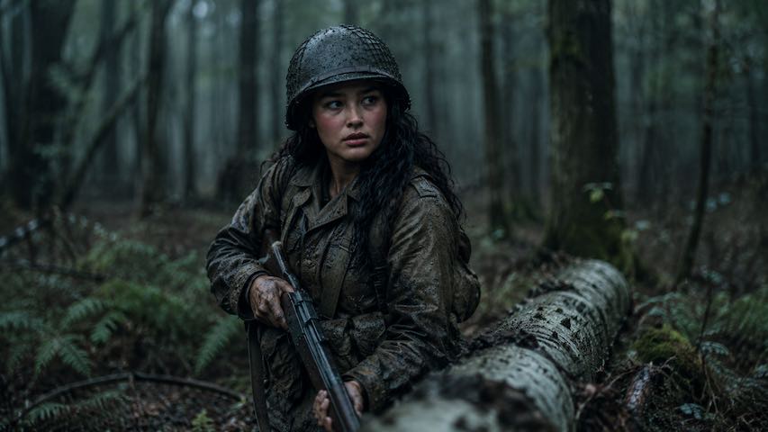 Sample frame graded with the Gritty War Epic preset